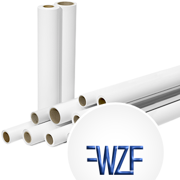 WZF WetZoneFoil, weiss, ohne Laminat, Outdoor, Rollenware, unbedruckt
